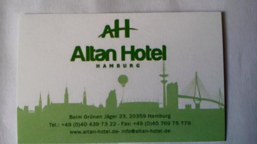 Altan Hotel Hamburg Ngoại thất bức ảnh